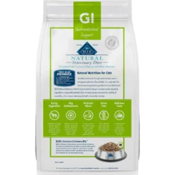 Blue Buffalo Natural Veterinary Diet GI Gastrointestinal Support Grain-Free Dry Cat Food -Furry Feast 147678 PT1. AC SS1800 V1703091267