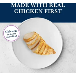 Blue Buffalo Natural Veterinary Diet W+U Weight Management + Urinary Care Grain-Free Dry Cat Food -Furry Feast 147682 PT3. AC SS1800 V1703091386