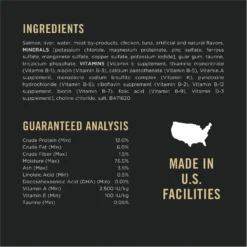 Purina Pro Plan Classic Salmon & Tuna Grain-Free Kitten Entree Canned Cat Food -Furry Feast 147934 PT4. AC SS1800 V1645829811