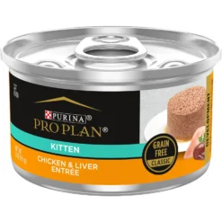Purina Pro Plan True Nature Natural Chicken & Liver Grain-Free Kitten Formula Canned Cat Food