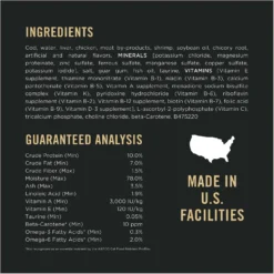 Purina Pro Plan Prime Plus 7+ Classic Cod & Shrimp Grain-Free Entree Canned Cat Food -Furry Feast 147950 PT4. AC SS1800 V1636670216