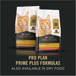 Purina Pro Plan Prime Plus 7+ Classic Cod & Shrimp Grain-Free Entree Canned Cat Food -Furry Feast 147950 PT6. AC SS1800 V1636672599