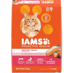 Iams ProActive Health Salmon Recipe Adult Dry Cat Food