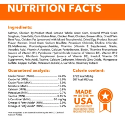 Iams ProActive Health Salmon Recipe Adult Dry Cat Food -Furry Feast 148007 PT5. AC SS1800 V1609949024