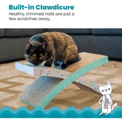 Catstages Easy Life Hammock Cat Scratcher Toy With Catnip -Furry Feast 148110 PT3. AC SS1800 V1636504323