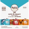 Nutro Perfect Portions Grain-Free Cuts In Gravy Variety Pack Beef, Tuna & Chicken Recipe Adult Wet Cat Food Trays