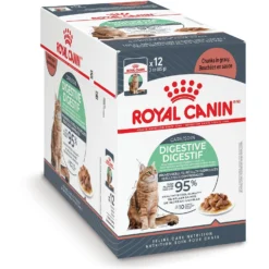 Royal Canin Feline Care Nutrition Digestive Care Adult Chunks In Gravy Pouch Cat Food