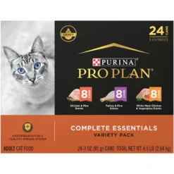 Purina Pro Plan Chicken & Turkey Favorites Variety Pack Canned Cat Food