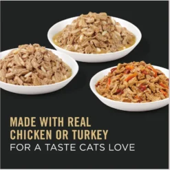 Purina Pro Plan Chicken & Turkey Favorites Variety Pack Canned Cat Food -Furry Feast 151548 PT2. AC SS1800 V1676318575