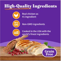 Halo Chicken Recipe With Real Whole Chicken Grain-Free Kitten Wet Food -Furry Feast 153680 PT3. AC SS1800 V1682352085