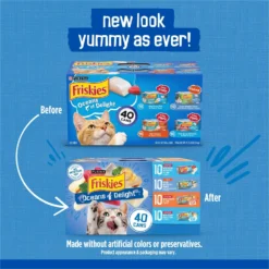 Friskies Oceans Of Delight Variety Pack Canned Cat Food -Furry Feast 154524 PT1. AC SS1800 V1700158916