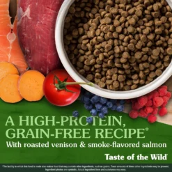 Taste Of The Wild Rocky Mountain Roasted Venison & Smoke-Flavored Salmon Grain-Free Dry Cat Food -Furry Feast 154558 PT3. AC SS1800 V1658201120