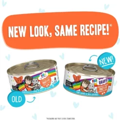 BFF OMG Crazy 4 U! Chicken & Salmon Dinner In Gravy Grain-Free Canned Cat Food 17 BFF OMG Crazy 4 U! Chicken & Salmon Dinner In Gravy Grain-Free Canned Cat Food -Furry Feast 154843 PT8. AC SS1800 V1646866099