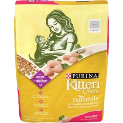 Kitten Chow Naturals Original With Added Vitamins, Minerals & Nutrients Dry Cat Food