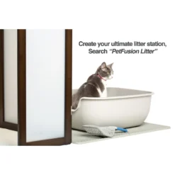 PetFusion Modest Cat Litter Box Privacy Screen 8 PetFusion Modest Cat Litter Box Privacy Screen -Furry Feast 156734 PT1. AC SS1800 V1548271360