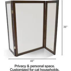 PetFusion Modest Cat Litter Box Privacy Screen 9 PetFusion Modest Cat Litter Box Privacy Screen -Furry Feast 156734 PT2. AC SS1800 V1548271361