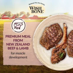 Wishbone Graze New Zealand Beef & Lamb Grain-Free Complete Cat Health Dry Cat Food -Furry Feast 157491 PT2. AC SS1800 V1702503577