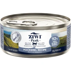 ZIWI Peak Mackerel Recipe Canned Cat Food