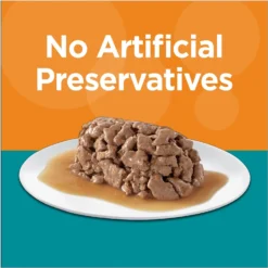 Iams Perfect Portions Indoor Adult Chicken Recipe Grain-Free Cuts In Gravy Wet Cat Food Trays -Furry Feast 159239 PT4. AC SS1800 V1698957128