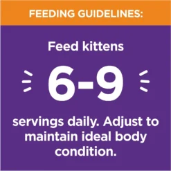 Iams Perfect Portions Healthy Kitten Chicken Recipe Grain-Free Cuts In Gravy Wet Cat Food Trays -Furry Feast 159243 PT6. AC SS1800 V1615246000