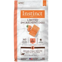 Instinct Limited Ingredient Diet Grain-Free Recipe With Real Salmon Freeze-Dried Raw Coated Adult Dry Cat Food