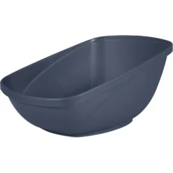 Petmate Hi-Back Open Cat Litter Pan -Furry Feast 164523 PT3. AC SS1800 V1554488336