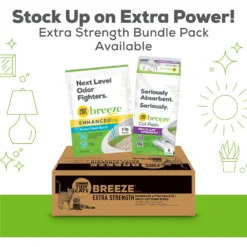 Tidy Cats Breeze Multi-Cat Strength Cat Pads -Furry Feast 164729 PT4. AC SS1800 V1700160560