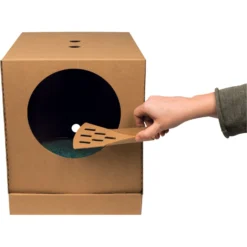 PetSafe Disposable Collapsible Litter Box With ScoopFree Crystal Litter -Furry Feast 166221 PT7. AC SS1800 V1700155520