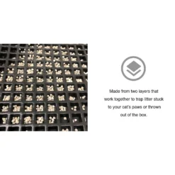 Fresh Kitty The Grate Cat Litter Mat -Furry Feast 166724 PT5. AC SS1800 V1556122675