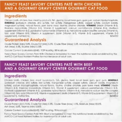 Fancy Feast Savory Centers Variety Pack Canned Cat Food -Furry Feast 169569 PT5. AC SS1800 V1675449680