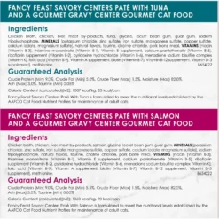 Fancy Feast Savory Centers Variety Pack Canned Cat Food -Furry Feast 169569 PT6. AC SS1800 V1675449914