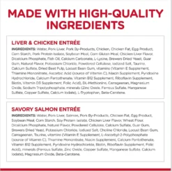 Hill's Science Diet Kitten Liver & Chicken & Savory Salmon Variety Pack Canned Cat Food -Furry Feast 181111 PT5. AC SS1800 V1598142693