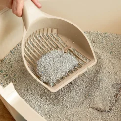 IRIS USA Jumbo Cat Litter Scoop With Comfort Handle Sturdy Smooth Plastic Finish -Furry Feast 182190 PT2. AC SS1800 V1569880051