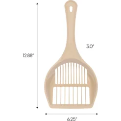 IRIS USA Jumbo Cat Litter Scoop With Comfort Handle Sturdy Smooth Plastic Finish -Furry Feast 182190 PT4. AC SS1800 V1614353480