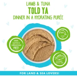 BFF Play Pate Lovers Lamb & Tuna Told Ya Wet Cat Food, 2.8-oz Can, Pack Of 12 11 BFF Play Pate Lovers Lamb & Tuna Told Ya Wet Cat Food, 2.8-oz Can, Pack Of 12 -Furry Feast 192274 PT2. AC SS1800 V1649743591