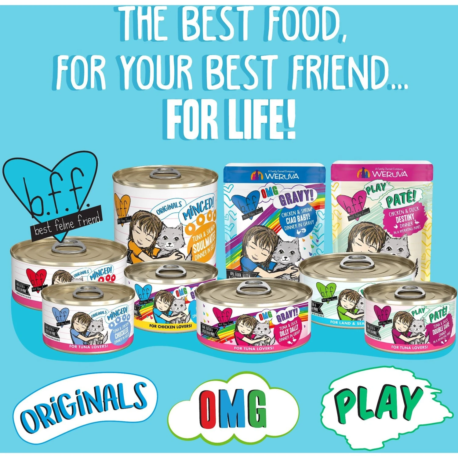 BFF Play Pate Lovers Lamb & Tuna Told Ya Wet Cat Food, 2.8-oz Can, Pack Of 12 5 BFF Play Pate Lovers Lamb & Tuna Told Ya Wet Cat Food, 2.8-oz Can, Pack Of 12 - Image 5