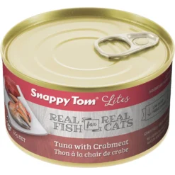 Snappy Tom Lites Tuna With Crabmeat Canned Cat Food
