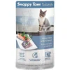 Snappy Tom Naturals Ocean Fish With Salmon Cat Food Pouches, 3.5-oz, Case Of 12