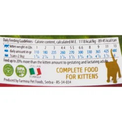 Farmina Natural & Delicious Kitten Prime Chicken & Pomegranate Canned Cat Food -Furry Feast 197056 PT5. AC SS1800 V1591128685