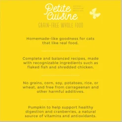 Petite Cuisine Baby Bluebell's Chicken & Pumpkin Entrée In Broth Grain-Free Wet Cat Food, 2.8-oz Can, Case Of 24 -Furry Feast 200540 PT4. AC SS1800 V1571282017
