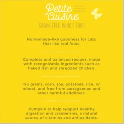 Petite Cuisine Sweet Ivy's Chicken & Sweet Potato Entrée In Broth Grain-Free Wet Cat Food, 2.8-oz Can, Case Of 24 12 Petite Cuisine Sweet Ivy's Chicken & Sweet Potato Entrée In Broth Grain-Free Wet Cat Food, 2.8-oz Can, Case Of 24 -Furry Feast 200542 PT4. AC SS1800 V1571282052
