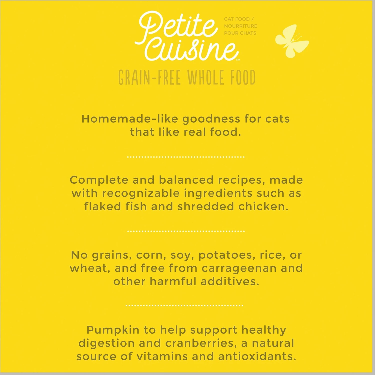 Petite Cuisine Sweet Ivy's Chicken & Sweet Potato Entrée In Broth Grain-Free Wet Cat Food, 2.8-oz Can, Case Of 24 5 Petite Cuisine Sweet Ivy's Chicken & Sweet Potato Entrée In Broth Grain-Free Wet Cat Food, 2.8-oz Can, Case Of 24 - Image 5