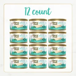 Fancy Feast Gourmet Naturals Ocean Whitefish Recipe Grain-Free Pate Canned Cat Food, 3-oz Can, Case Of 12 -Furry Feast 214799 PT1. AC SS1800 V1677102921