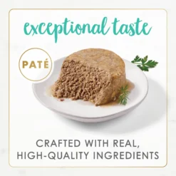 Fancy Feast Gourmet Naturals Ocean Whitefish Recipe Grain-Free Pate Canned Cat Food, 3-oz Can, Case Of 12 -Furry Feast 214799 PT2. AC SS1800 V1677102392