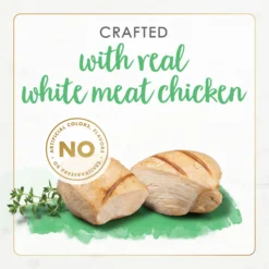 Fancy Feast Gourmet Naturals White Meat Chicken Recipe Grain-Free Pate Kitten Canned Cat Food, 3-oz Can, Case Of 12 -Furry Feast 214807 PT4. AC SS1800 V1677102857