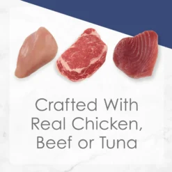 Fancy Feast Senior 7+ Chicken, Beef & Tuna Feasts Variety Pack Canned Cat Food -Furry Feast 217432 PT5. AC SS1800 V1691418832