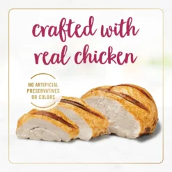 Fancy Feast Chicken Feast Pate Senior 7+ Canned Cat Food, 3-oz Can, Case Of 24 -Furry Feast 217436 PT5. AC SS1800 V1691417019