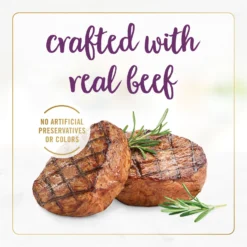 Fancy Feast Beef Feast Classic Pate Senior 7+ Canned Cat Food, 3-oz Can, Case Of 24 -Furry Feast 217438 PT5. AC SS1800 V1691418833