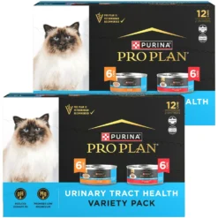 Best Seller 7 Purina Pro Plan Urinary Tract Health Focus Chicken & Beef & Chicken Variety Pack Cat Food