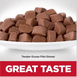 Hill's Science Diet Adult Tender Ocean Fish Recipe Cat Food, 2.8-oz Pouch, Case Of 24 -Furry Feast 218065 PT3. AC SS1800 V1598150489